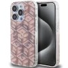 Guess GUHMP15LHGCUSTGP iPhone 15 Pro 6.1 różowy/pink hardcase IML GCube MagSafe